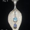 Large Calla Lily pendant