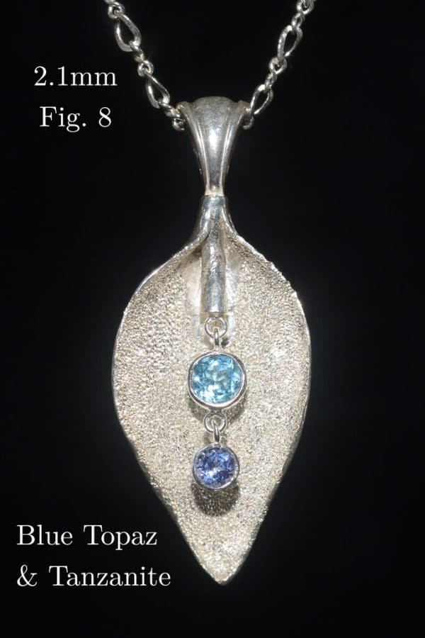 Large Calla Lily pendant