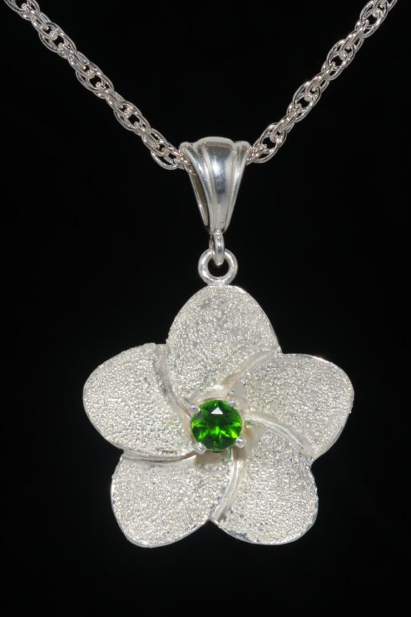 Large Plumeria Pendant - Image 2