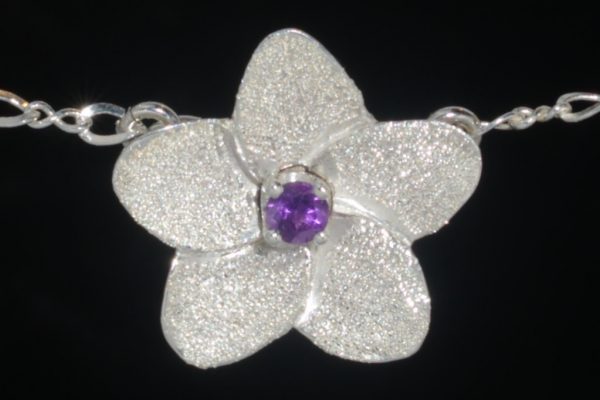 Medium Plumeria Pendant - Image 2