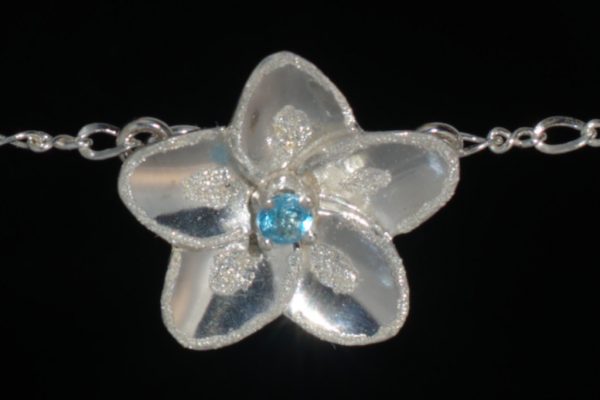 Medium Plumeria Pendant - Image 3