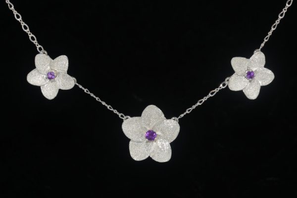 Custom Plumeria Necklace - Image 5