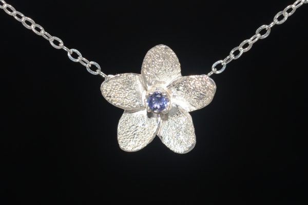 XS Single Plumeria Necklace - Image 4