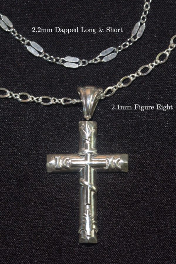 14k Gold Western Cross Pendant - Image 7