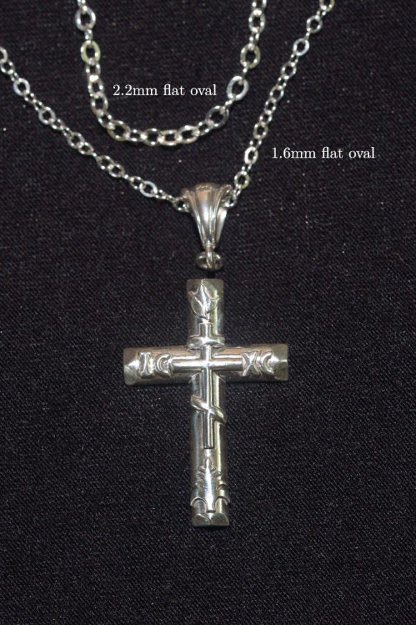 14k Gold Western Cross Pendant - Image 6