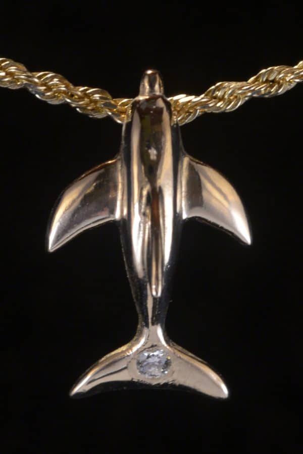 14k Gold Nai'a Pendant