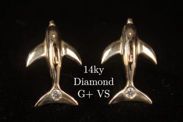 14k Gold Nai'a Earrings - Image 2